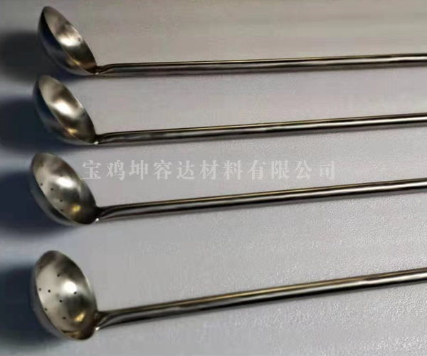 耐高温耐腐蚀轻便钛漏勺锡溶液熔炼专用