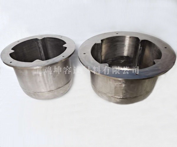 20kg锡溶液熔炼专用钛坩埚